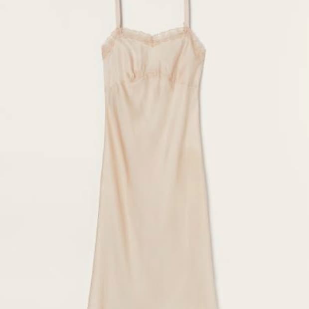 시몬로샤 h&m 레이스 슬립드레스 새상품