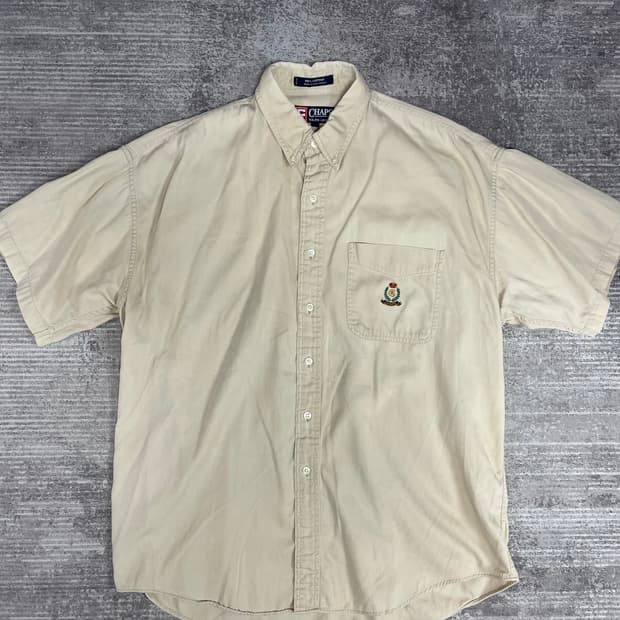 90s CHAPS RL 월계수 자수