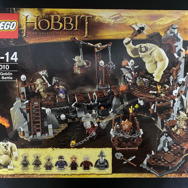 레고 반지의제왕 호빗 고블린킹 전투 79010