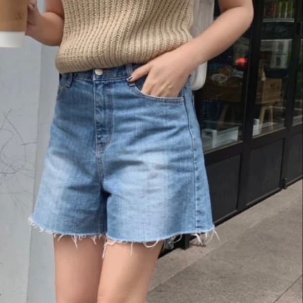 원로그 중청 4부반바지 m