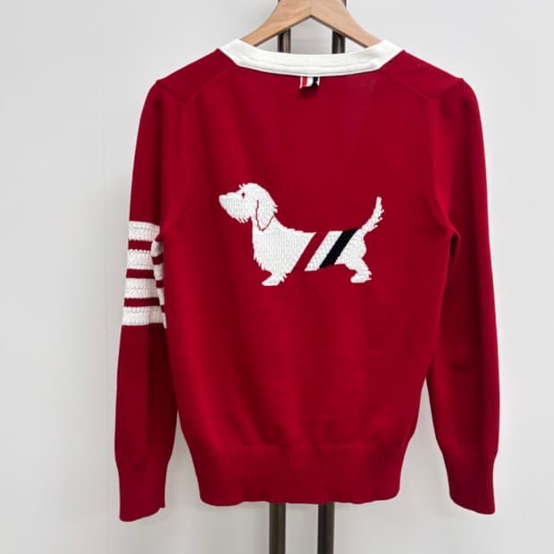 [40]톰브라운 사선완장 헥터 가디건