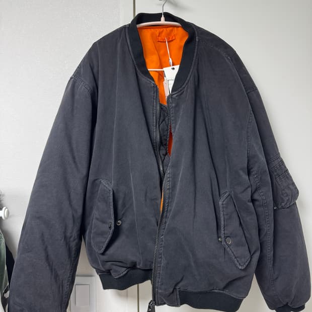 fostex garments 포스텍스가먼츠 워시드 코튼 봄버 자켓