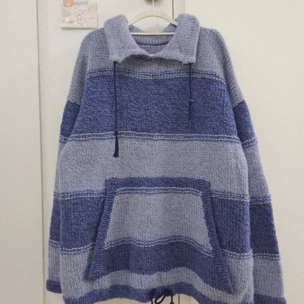 빈티지 오버핏 니트