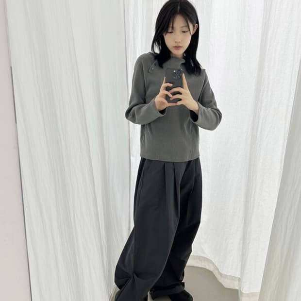 하이파이펑크 (004) 맥스 팬츠 차콜