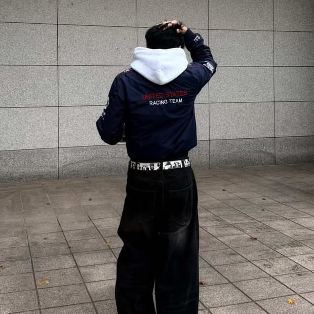 빈티지 래퍼벨트 
