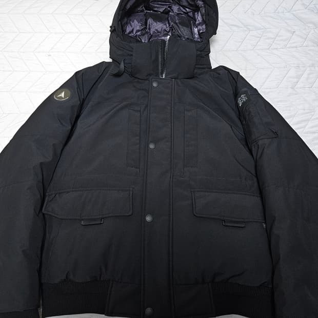 코오롱 안타티카 숏다운 블랙 100사이즈