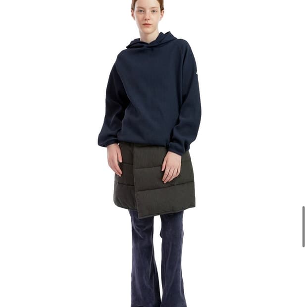 썬러브 와플 후디 네이비 M