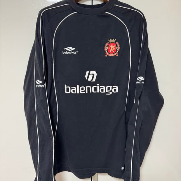 발렌시아가 사커 롱슬리브 L