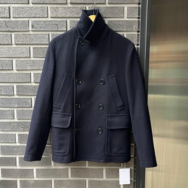 CABANE DE ZUCCA 주카 피코트 네이비