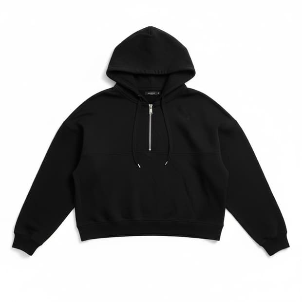 ALLSAINTS 후드 집업 블랙