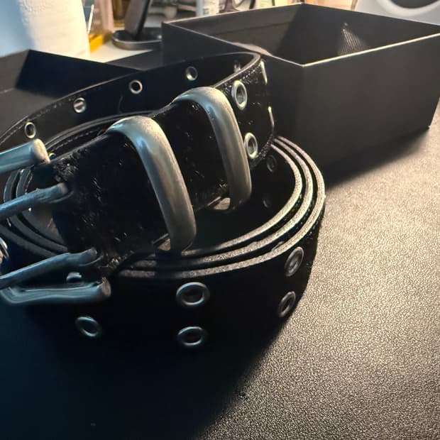 카미엔 x mjd 더블 홀 벨트