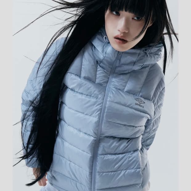 엄브로 페더플렉스 경량 후드다운 패딩 푸퍼