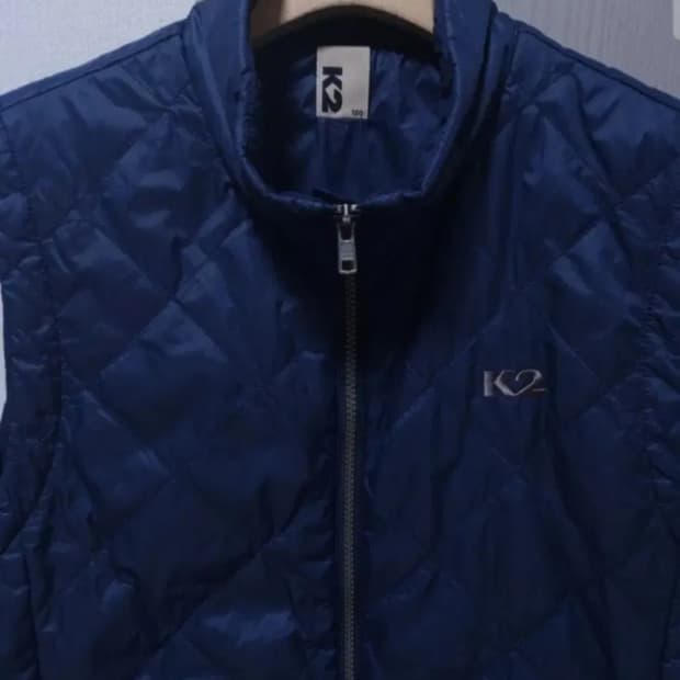 K2 퀄팅 경량 조끼, L