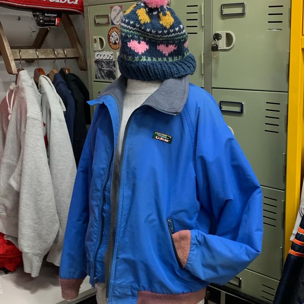 80s 엘엘빈 웜업 자켓