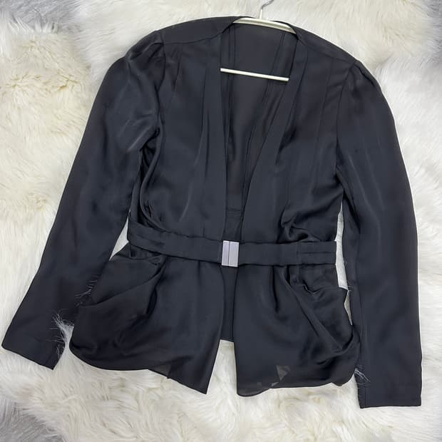 한섬 마인 실크 숏 자켓