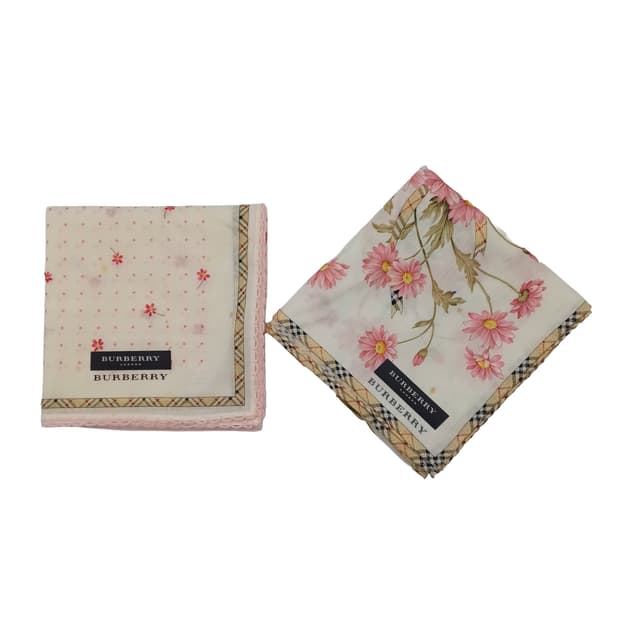 BURBERRY 버버리손수건스카프 2매세트[BFC10752-119-01]