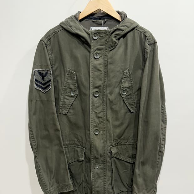 리바이스 밀리터리 야상 후드 자켓