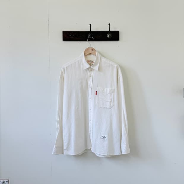 D-LAND 테크니컬 어패럴 셔츠 화이트