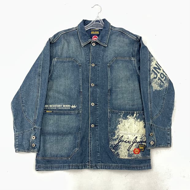 JNCO 징코 진코 90s 올드스쿨 초어 데님자켓
