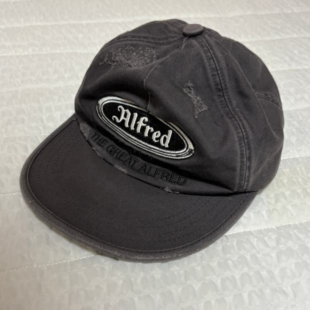 헤리티지플로스 알프레드 디스트로이드 워크캡 차콜