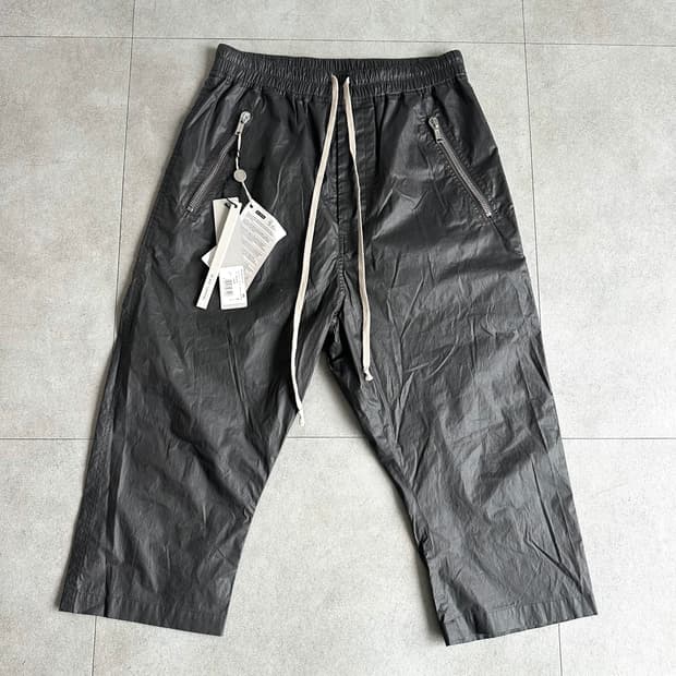 릭오웬스 20ss TECUATL 코팅 사루엘 팬츠