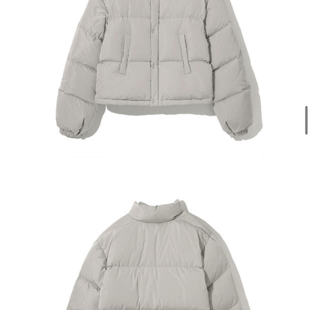 ore 아츄 패딩 그레이