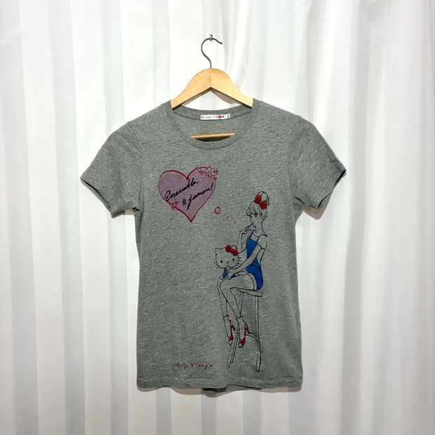 올드 유니클로 UT X 헬로키티