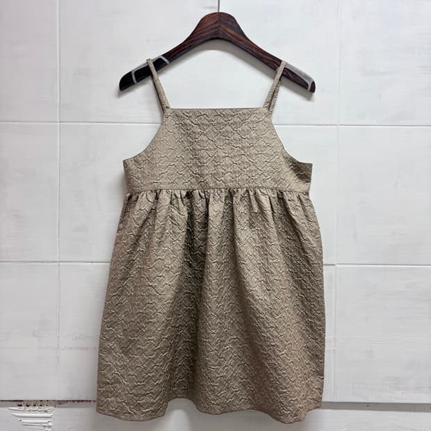 PAS DE DEUX 엠보 뷔스티에 슬리브리스  JPN