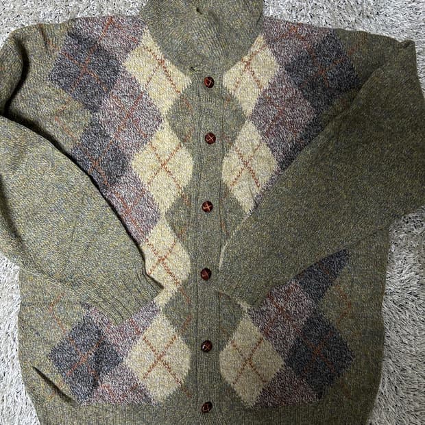 영국제 가디건 사이즈 105-110