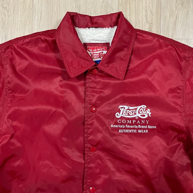 100) 90's 펩시콜라 보아 코치자켓(데드스탁)