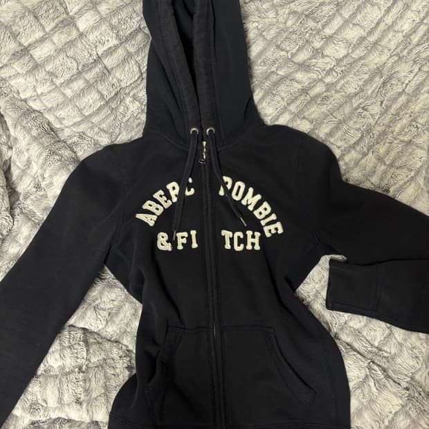 아베크롬비 후드집업 네이비 S