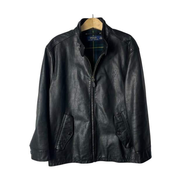 [Polo] 폴로랄프로렌 카우스킨 레더자켓