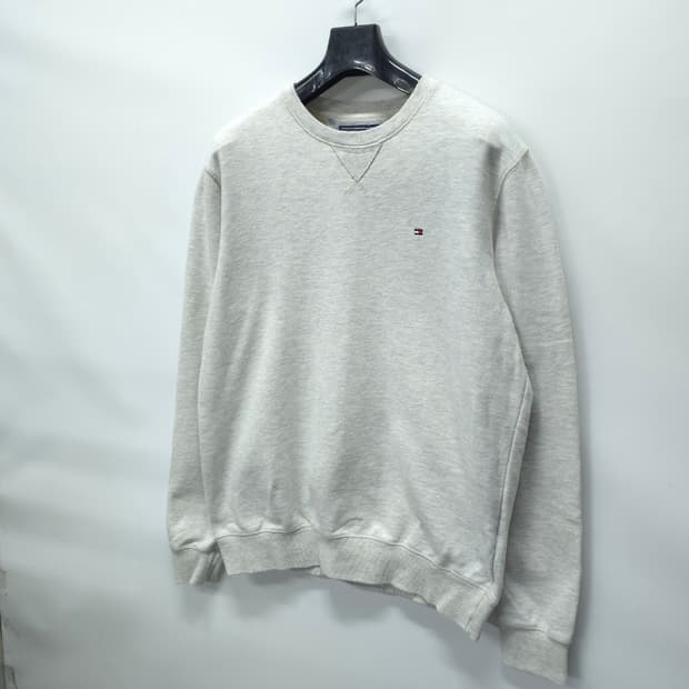 타미힐피거 스몰로고자수 맨투맨 (95~100)