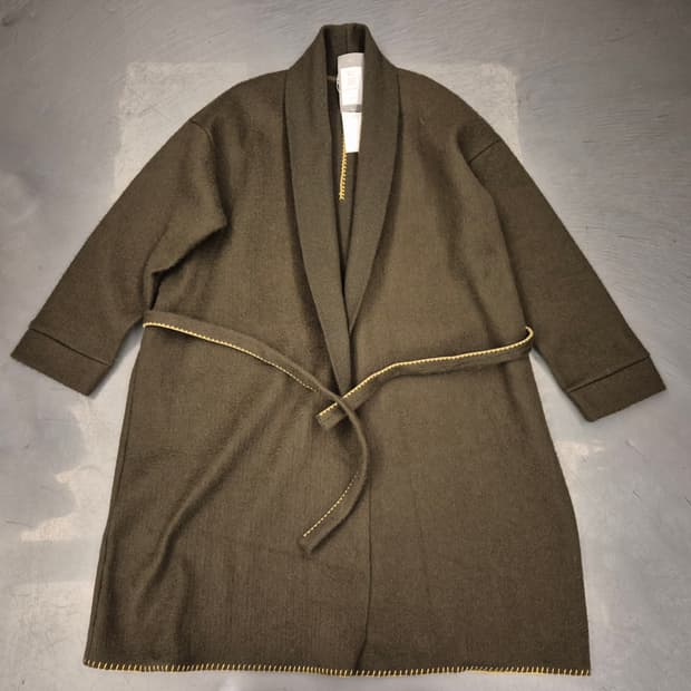 RYU 모헤어 울 로브 코트