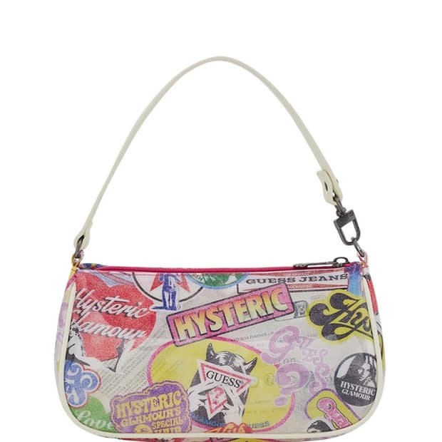 히스테릭글래머 게스 바게트백