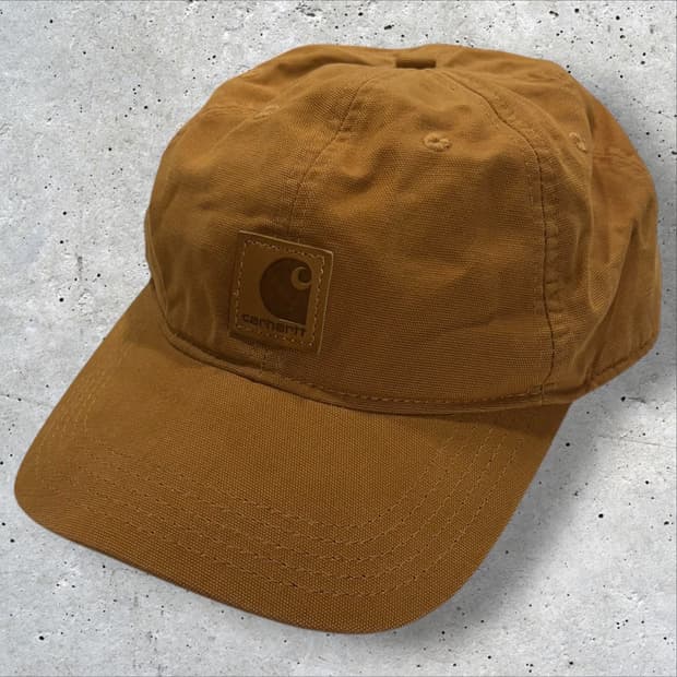칼하트 캔버스 Carhartt 볼캡 브라운