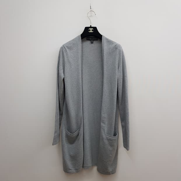 폴로 랄프로렌 블랙라벨 캐시미어 롱 가디건 m사이즈