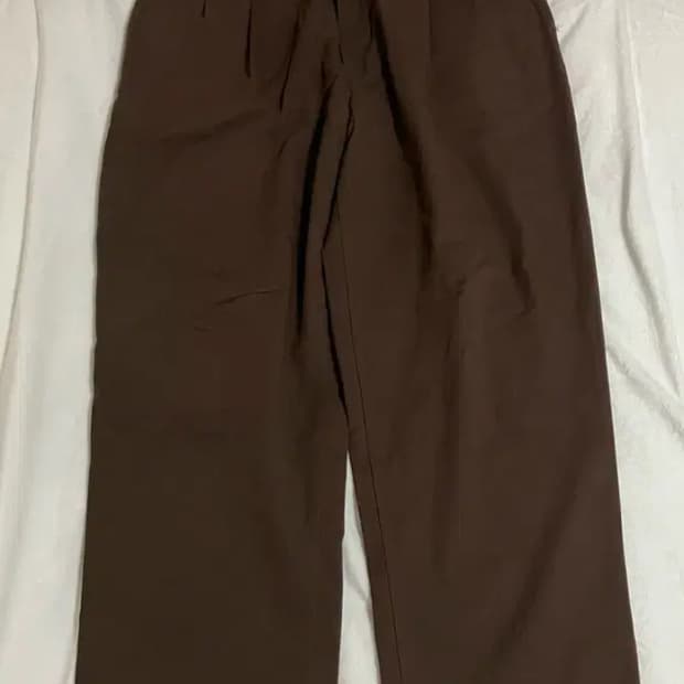 [L] everyone 에브리원 팬츠 브라운