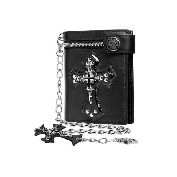 스켈레톤 레이어드 크로스 월렛