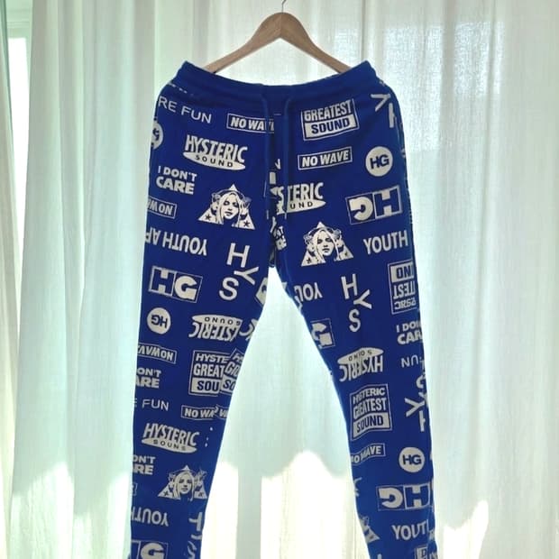 히스테릭글래머 스웨트 팬츠