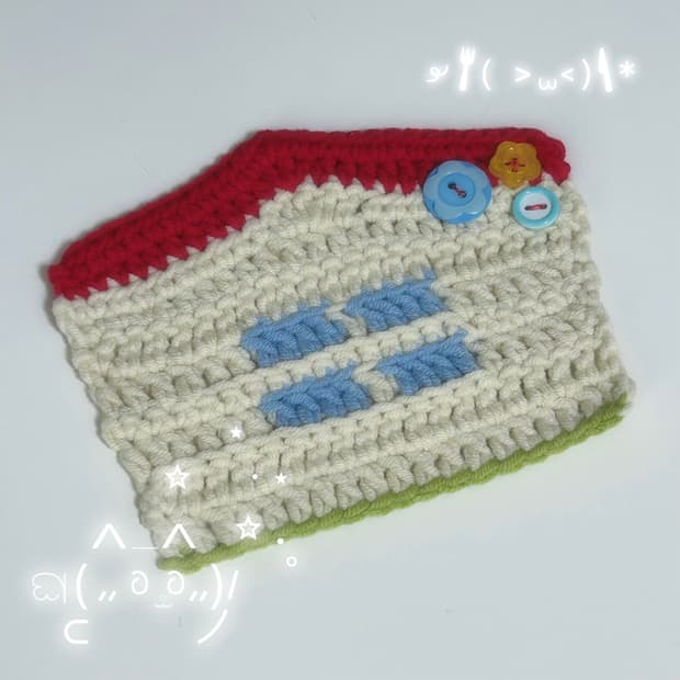 핸드메이드 뜨개 티코스터