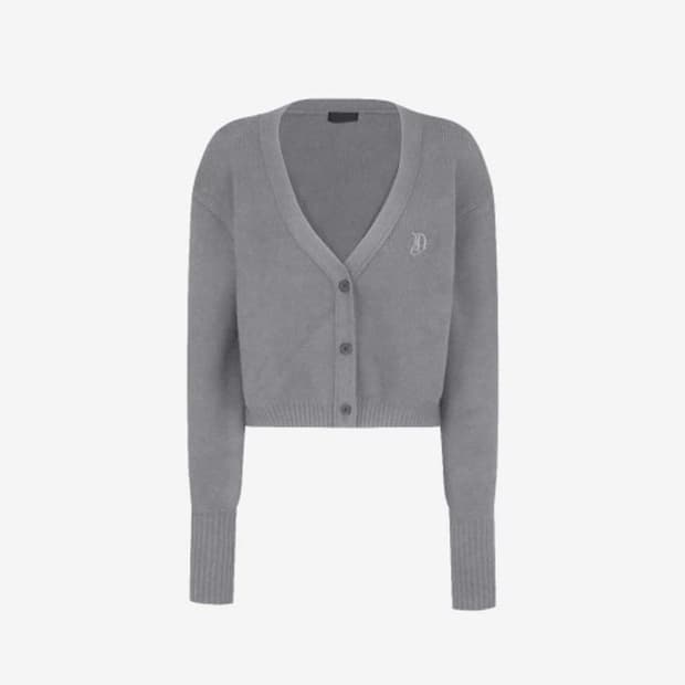 새상품 12.8>5.0) 오도어 본 가디건 그레이