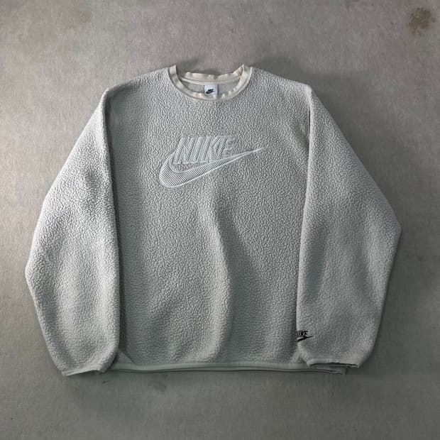 105 나이키 신형 자수로고 플리스 맨투맨