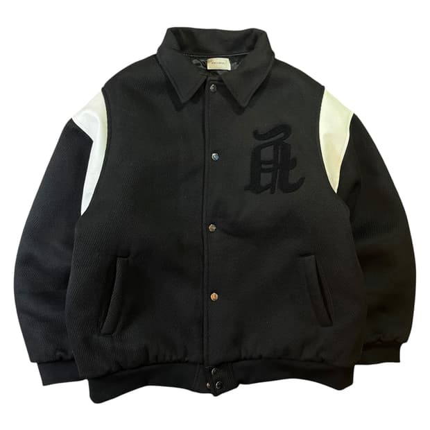 에스크유어셀프 빅로고 바시티 