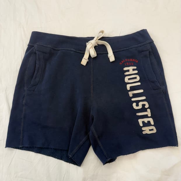 홀리스터 Hollister 로고 스웻 반바지
