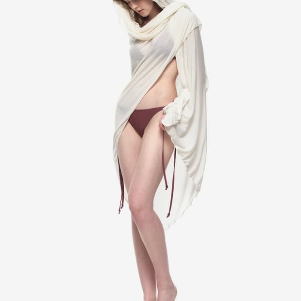 투머치택스 바디숄 아이보리