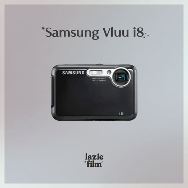 재민pick✧･ﾟSamsung VLUU i8 삼성 블루 디카