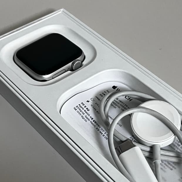 애플워치 se 40mm 실버