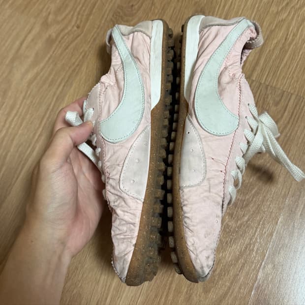 나이키 자크뮈스 문슈즈 핑크 eu44사이즈 jacquemus