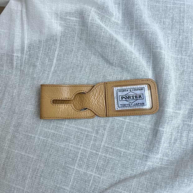 Porter 포터 러기지 태그 베이지